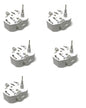 (5) STEPPER MOTORS VDO Metal Shaft for BWM Gauge Fuel Temperature RPM Speed