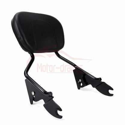 Solidspare Backrest Sissy Bar & Luggage Rack Fit For Harley Touring Electra Glide 2009-2024