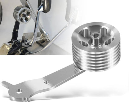 Solid Spare 8511 Billet Aluminum Roller Gas Pedal for 1949-1977 Stock Volkswagen VW Bug Ghia