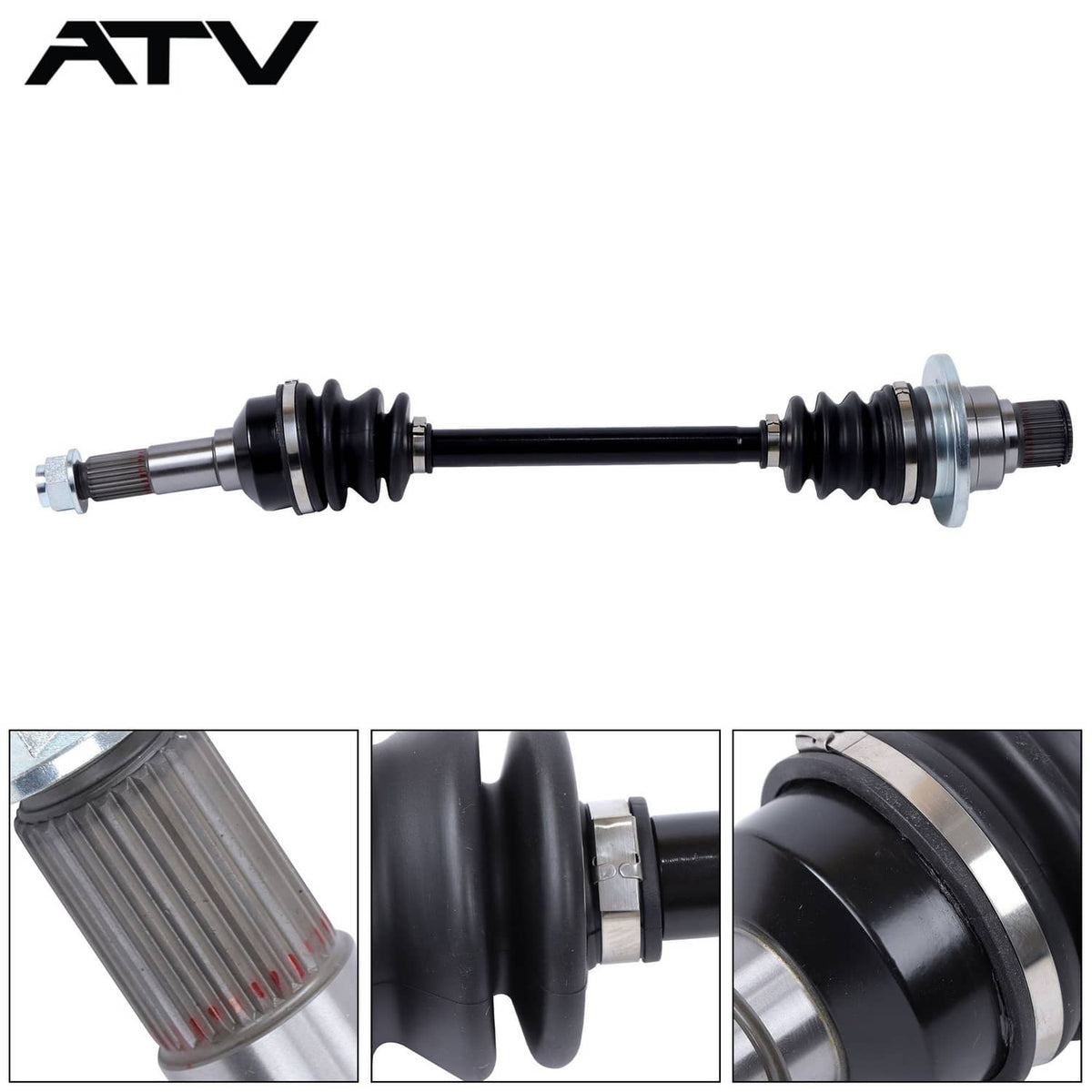 Solidspare Rear Left CV Axles Drive Shaft For Yamaha RHINO 450 YXR450F YXR450FA 2006-2009