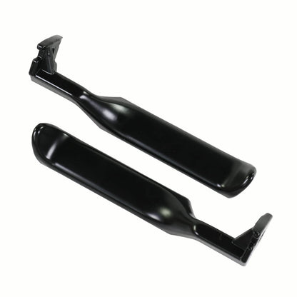 Solidspare Set(2) Metal Inside Door Handles LH&RH For 87-96 Ford F150 F250 F350 Truck Black