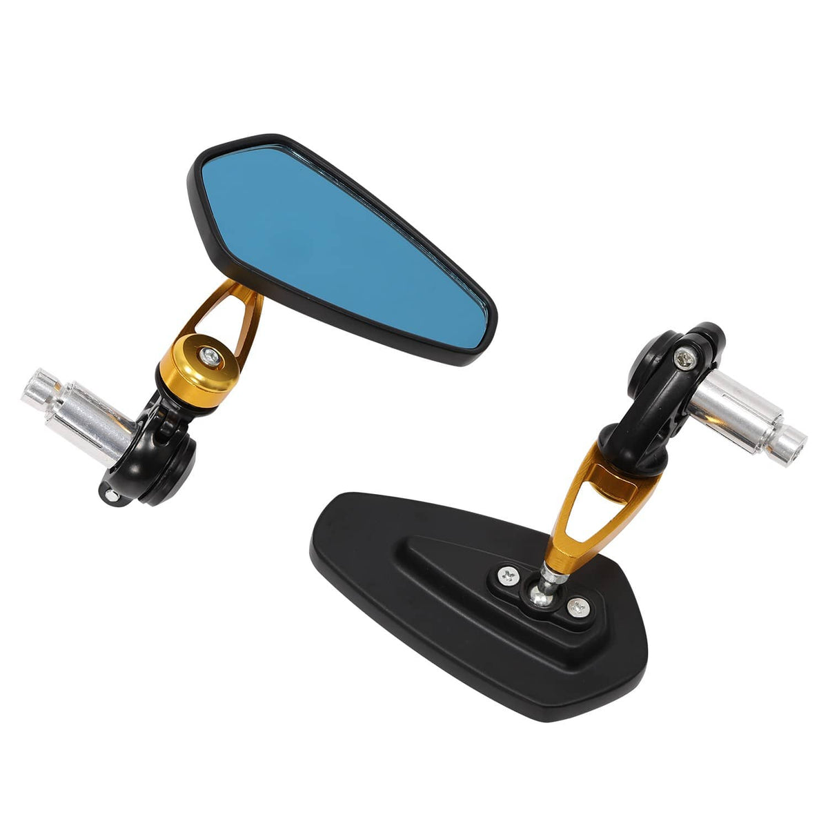Solidspare For Yamaha FZ07 FZ09 MT07 MT09 MT03 MT10 Motorcycle Handle Bar End Mirrors 22mm