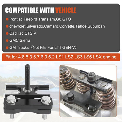 Solidspare Upgrade Valve Spring Compressor Tool Engine Valve Spring Compressor & Air 67605