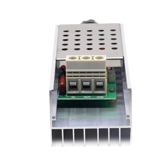 Solid Spare AC 10000W SCR Motor Speed Controller Volt Regulator Dimmer Thermostat 110-220V