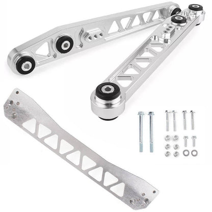 Solidspare For 1996-2000 Honda Civic Car Rear Lower Control Arm & Subframe Brace Tie Bar EK