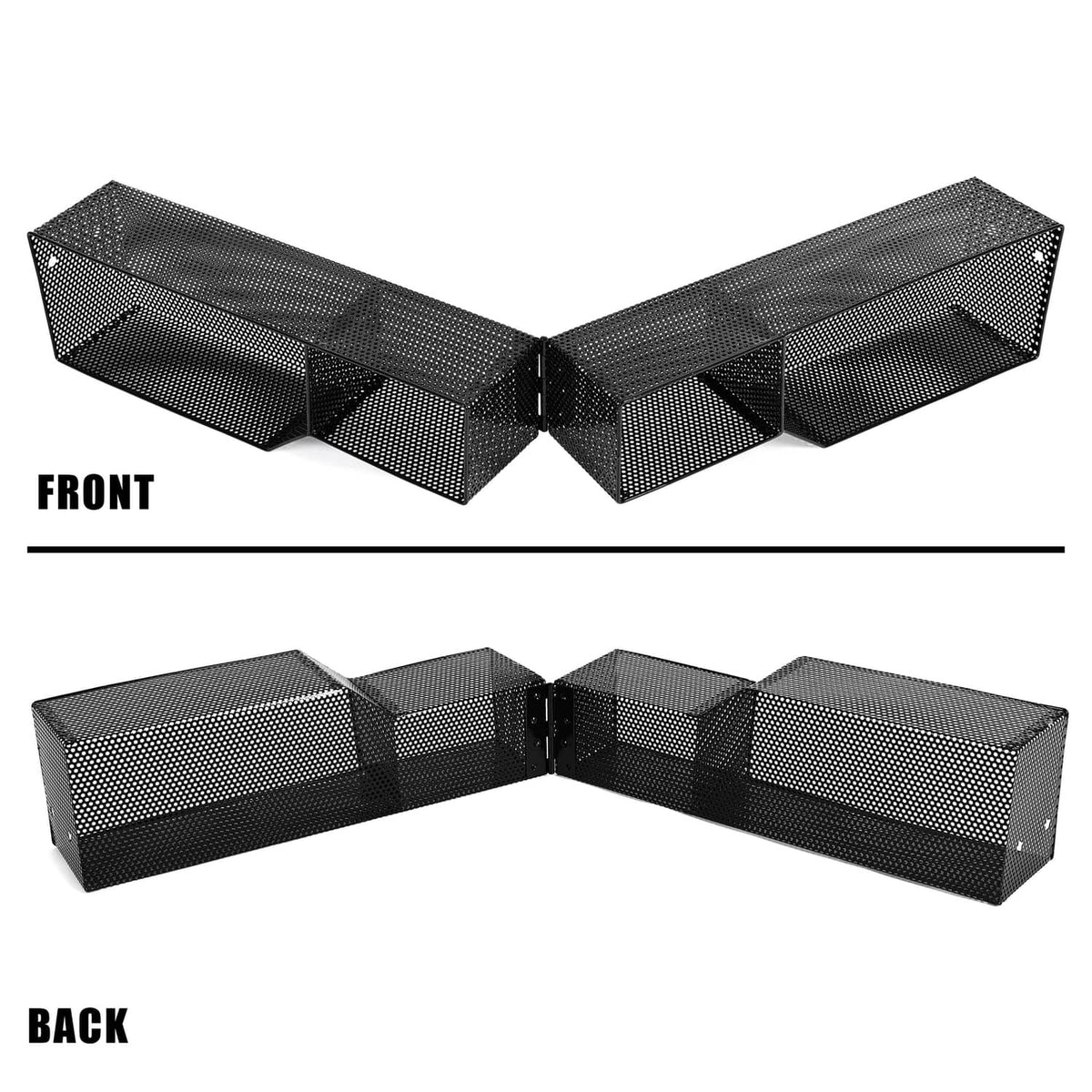 Solidspare For Club Car Precedent DS Golf Cart Front Basket Dash Storage / Tray Organizer