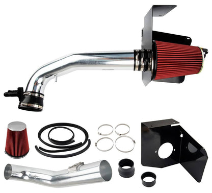 Solidspare Cold Air Intake Kit w/Heat Shield for 2009-2013 Chevy/GMC 1500 V8 4.8L/5.3L/6.0L