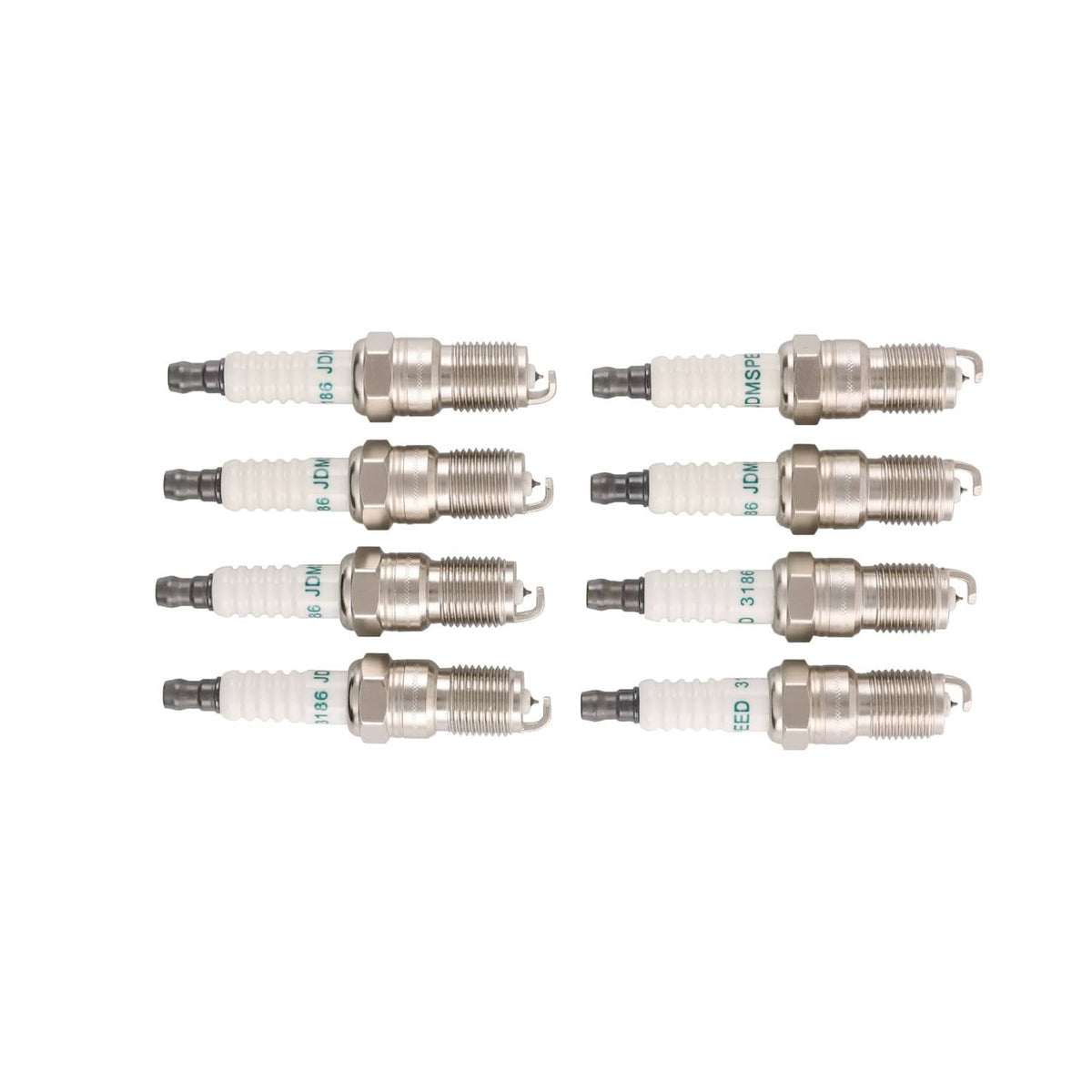 Solidspare 41-110 Iridium Spark Plugs & 48322 Spark Plug Wires For Chevy 5.3 6.0 6.2L