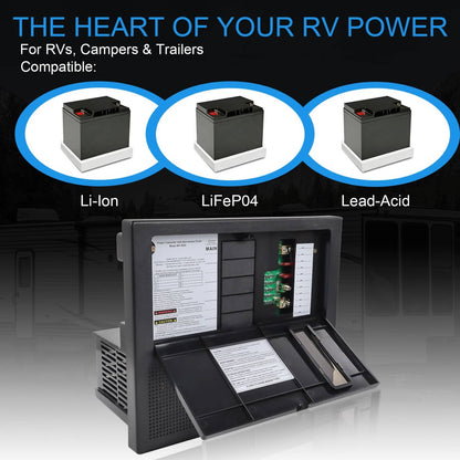 Solidspare WF-8955-AD 8900 Power Converter Battery Chargers for rv, Camper