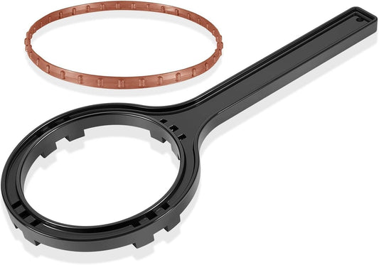 Solid Spare 492 Fuel Tank Lock Ring Tool & 61402-08 Fuel Tank Seal For Harley-Davidson
