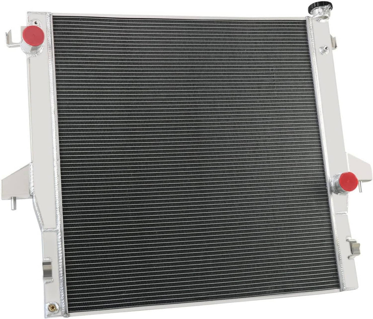 Solidspare Silver 2 Row Radiator For 2003-2009 Dodge Ram 2500 3500 5.9L 6.7L Diesel Cummin