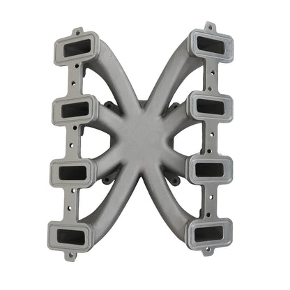 Solidspare Intake Manifold w/ Gasket Single Plane Mid-Rise For GM LS1 LS2 LS6 2500-7000