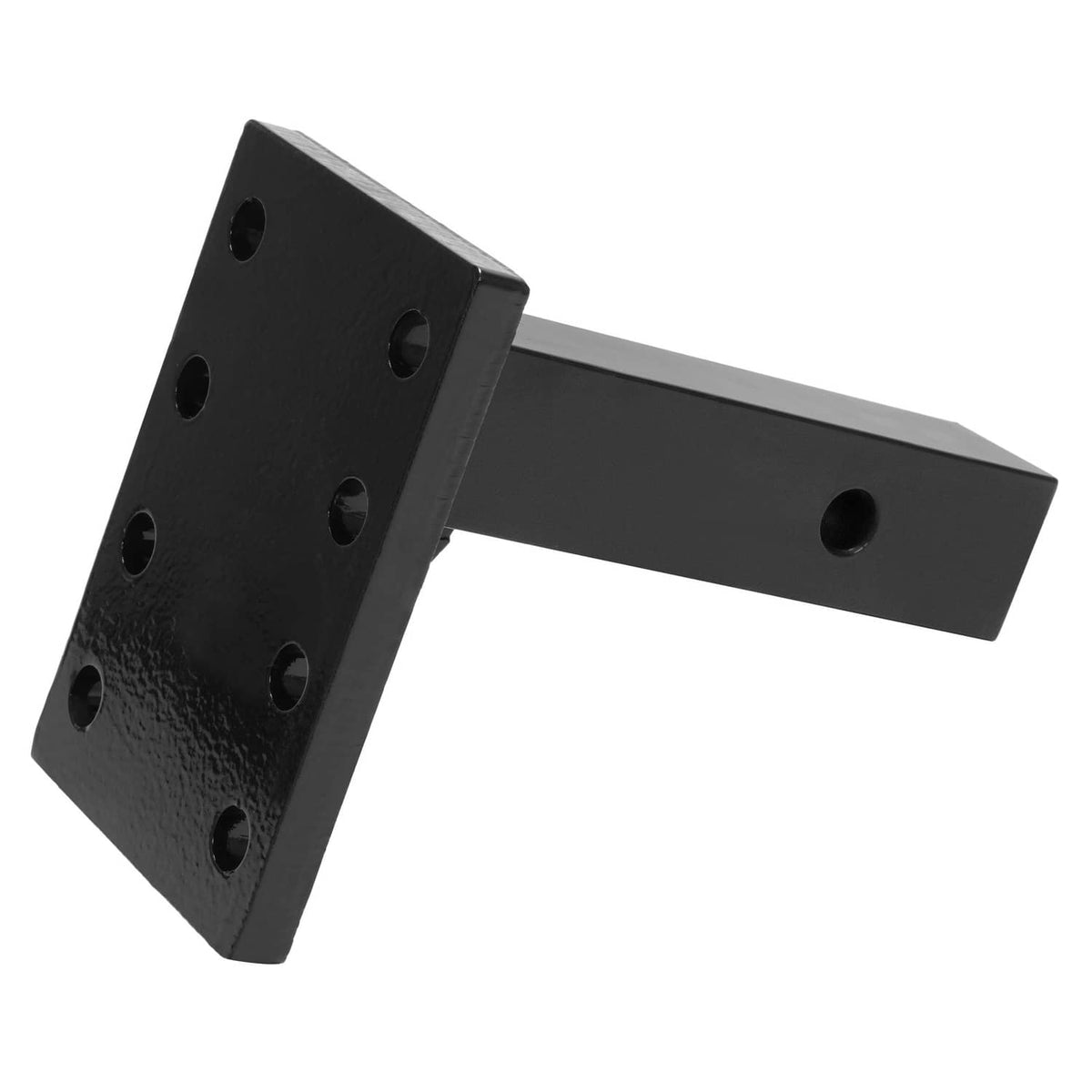 Solidspare Hook Mounting Plate 3-Position 8 Hole For 2 Inch Receiver Hitch 20000LBS