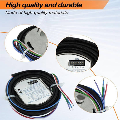 Solidspare For Harley Dyna Programmable Single Fire 53-644 Electronic Ignition Module