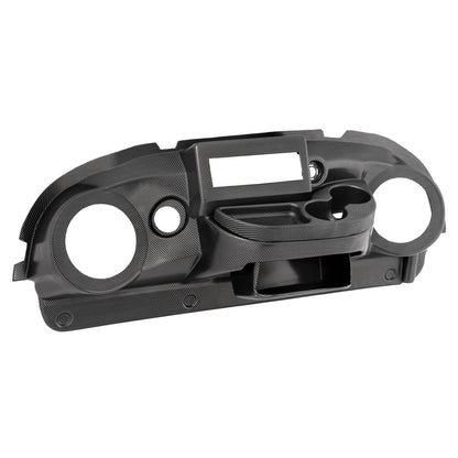 Solidspare For Club Car Precedent Carbon Fiber Style Golf Cart Radio Dash Dashboard Cover
