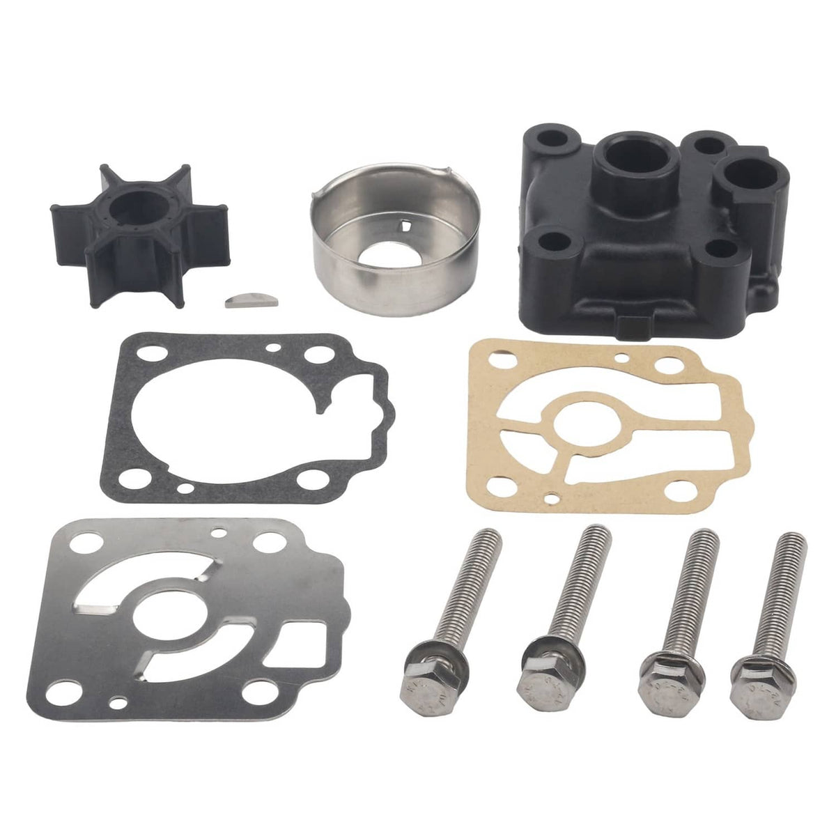Solid Spare Water Pump Impeller Housing Kit Nissan Tohatsu Outboards 3T5-87322-3 3T5873223M