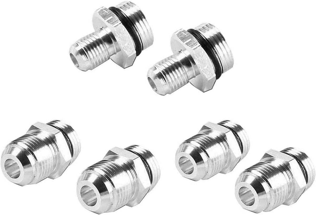 Solidspare Blue 30 Micron Billet Aluminum Inline Fuel/petrol Filter + Bracket AN6/AN8/AN10