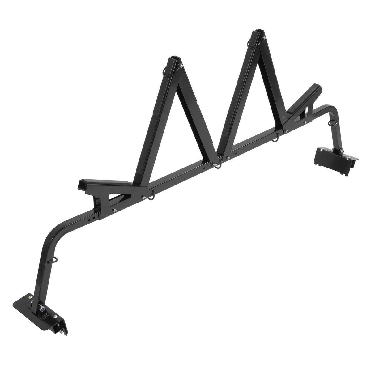 Solid Spare 150lb Adjustable Fits 54"-64" Truck Bed Ladder Rack Pick Up Kayak SUP Carrier