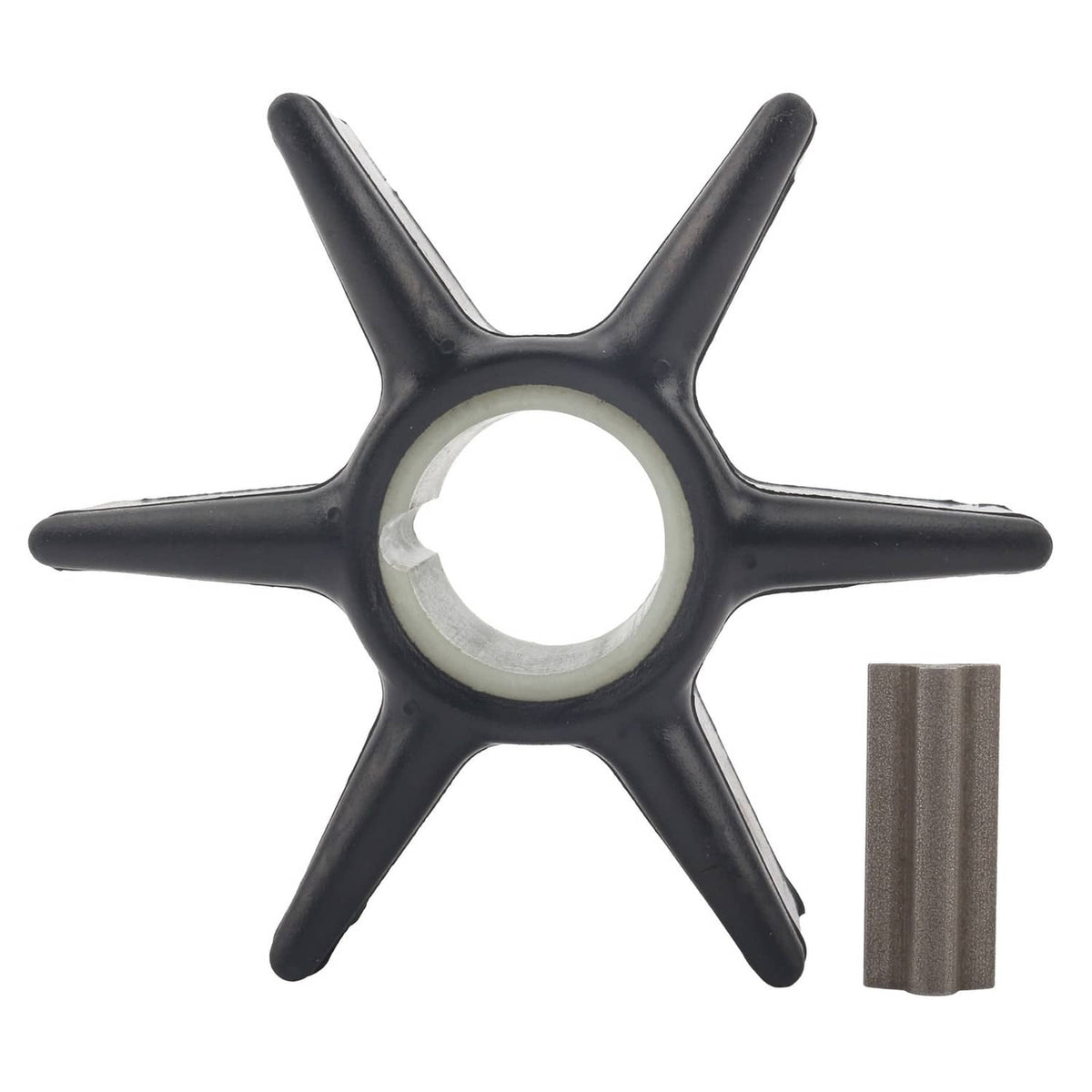 Solid Spare Mercury New Water Pump Impeller w/Key 47-43026Q02 75/90/115 4Stroke 200/225/250