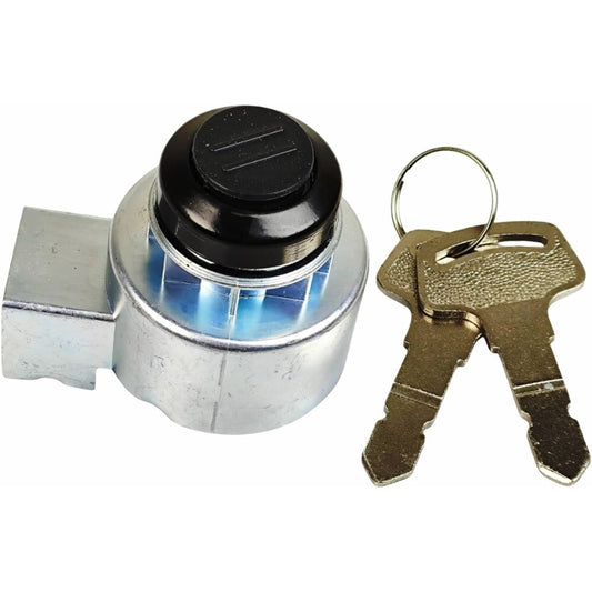 Solid Spare Ignition Key Switch w/ 2Key 6C040-55452 6C040-55412 for Kubota B2100 B2400 B7500
