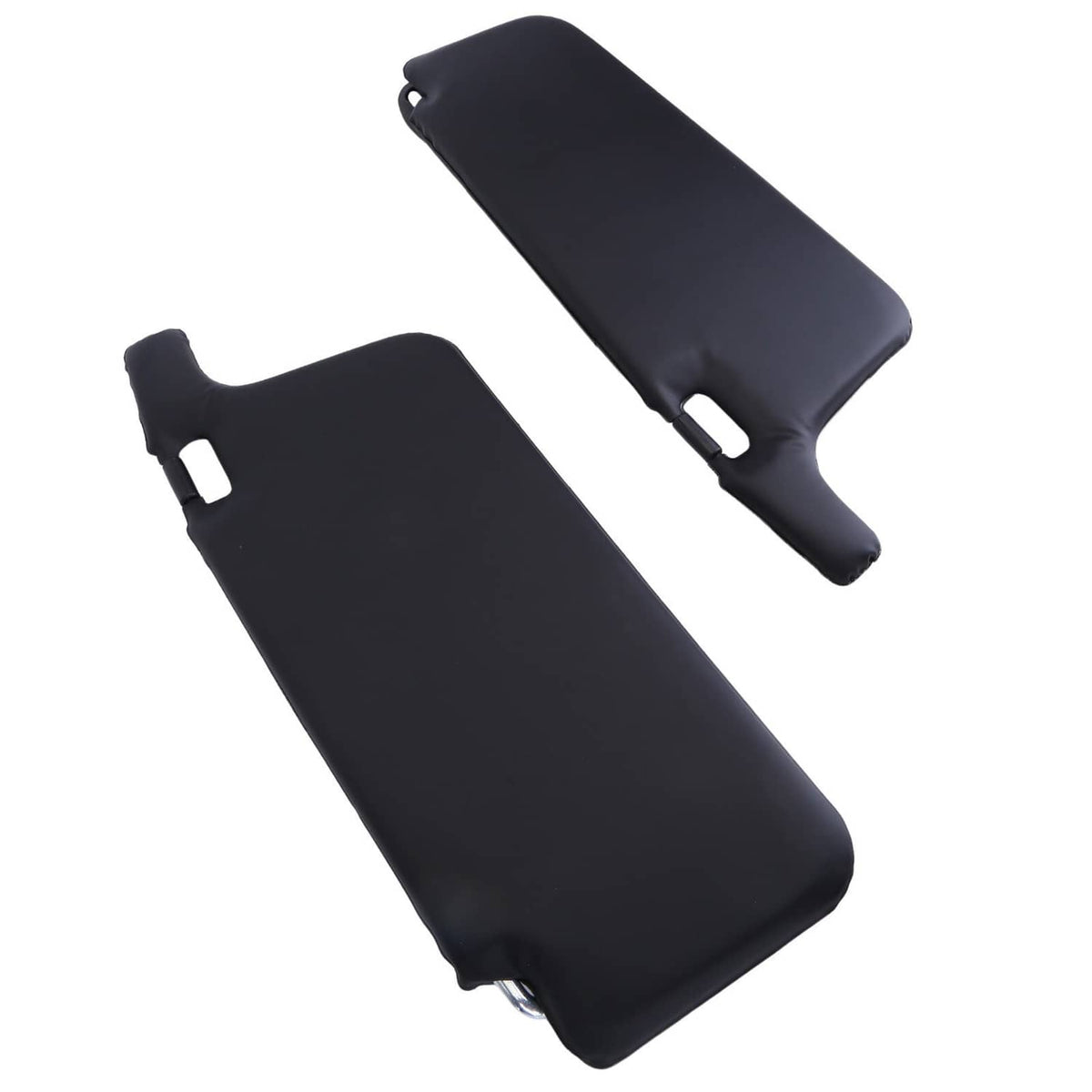 Solidspare New For Honda Civic 1996-2001 Black Sun Visors Left Driver & Right Passenger Fit
