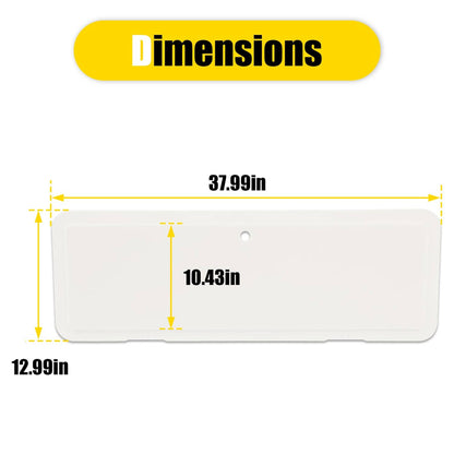 Solidspare Boat Locker Door Cover Lid W/Hinge Kits For LARSON GLASTRON w/ Mounting hardware