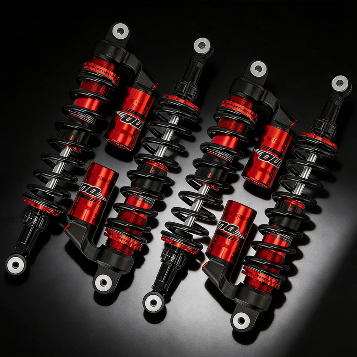 Solidspare UTV ADJUSTABLE AIR SHOCKS ABSORBERS FIT FOR POLARIS RZR 170 2009-2021 FULL SET