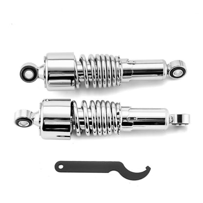 Solidspare 10.5" Slammer Rear Absorber Shocks Lowering Kit For 84-UP Harley Touring FLHR
