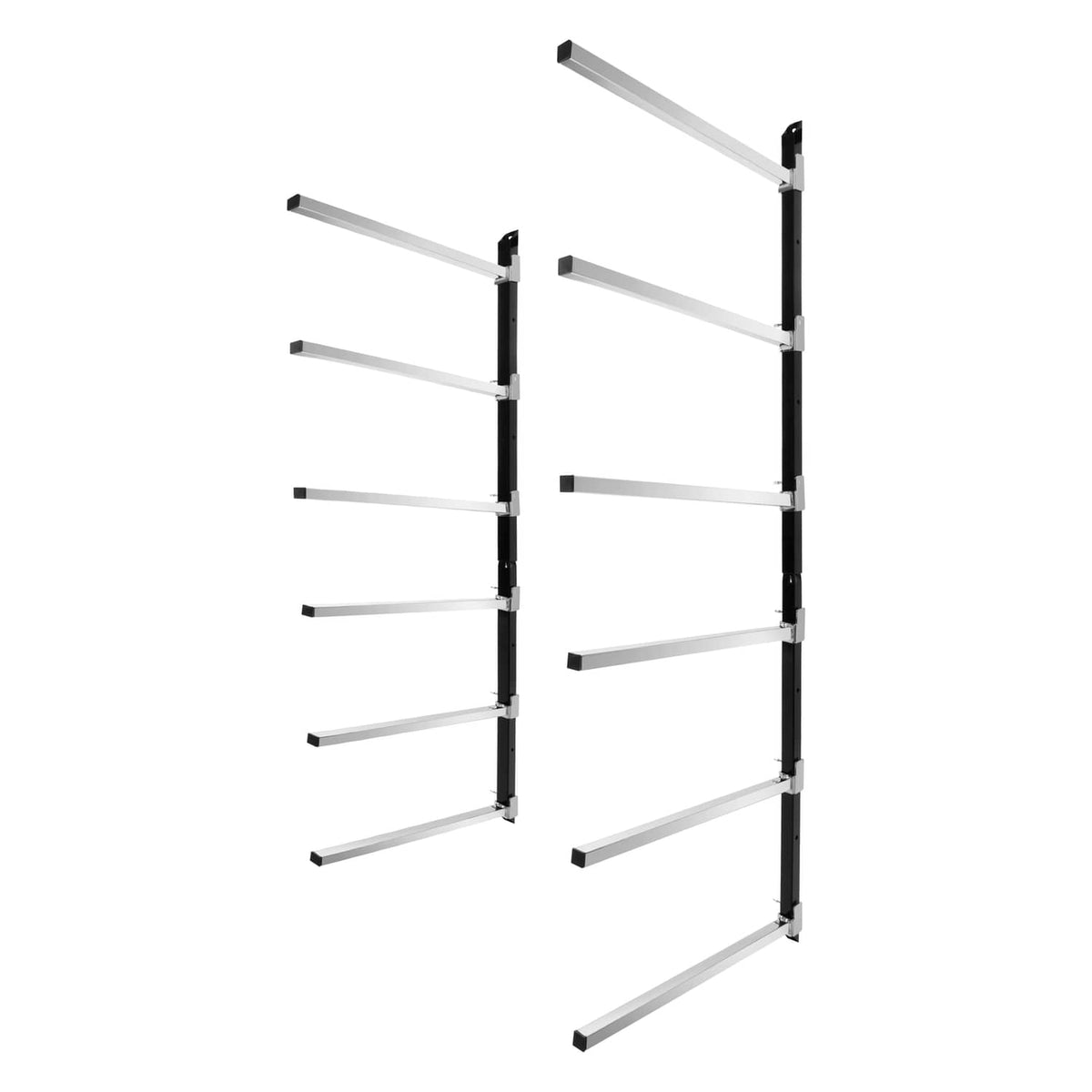 Solid Spare Wall Mounting Bumper Stand - Auto Body Paint Stand Rack w/ 6 Removable Arms
