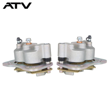 Solidspare Rear Left Right Brake Calipers & Pads For Polaris Ranger Crew 800 900 1000 XP US