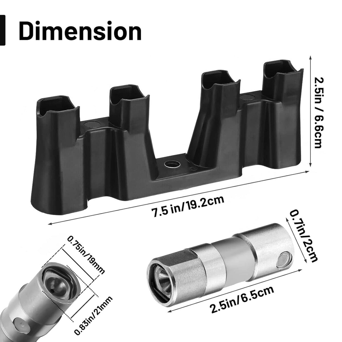 Solidspare Set GM LS7 Lifters & Guide Trays For Chevy GMC LS/LQ 4.8 5.3L 5.7L 6.0L 6.2L