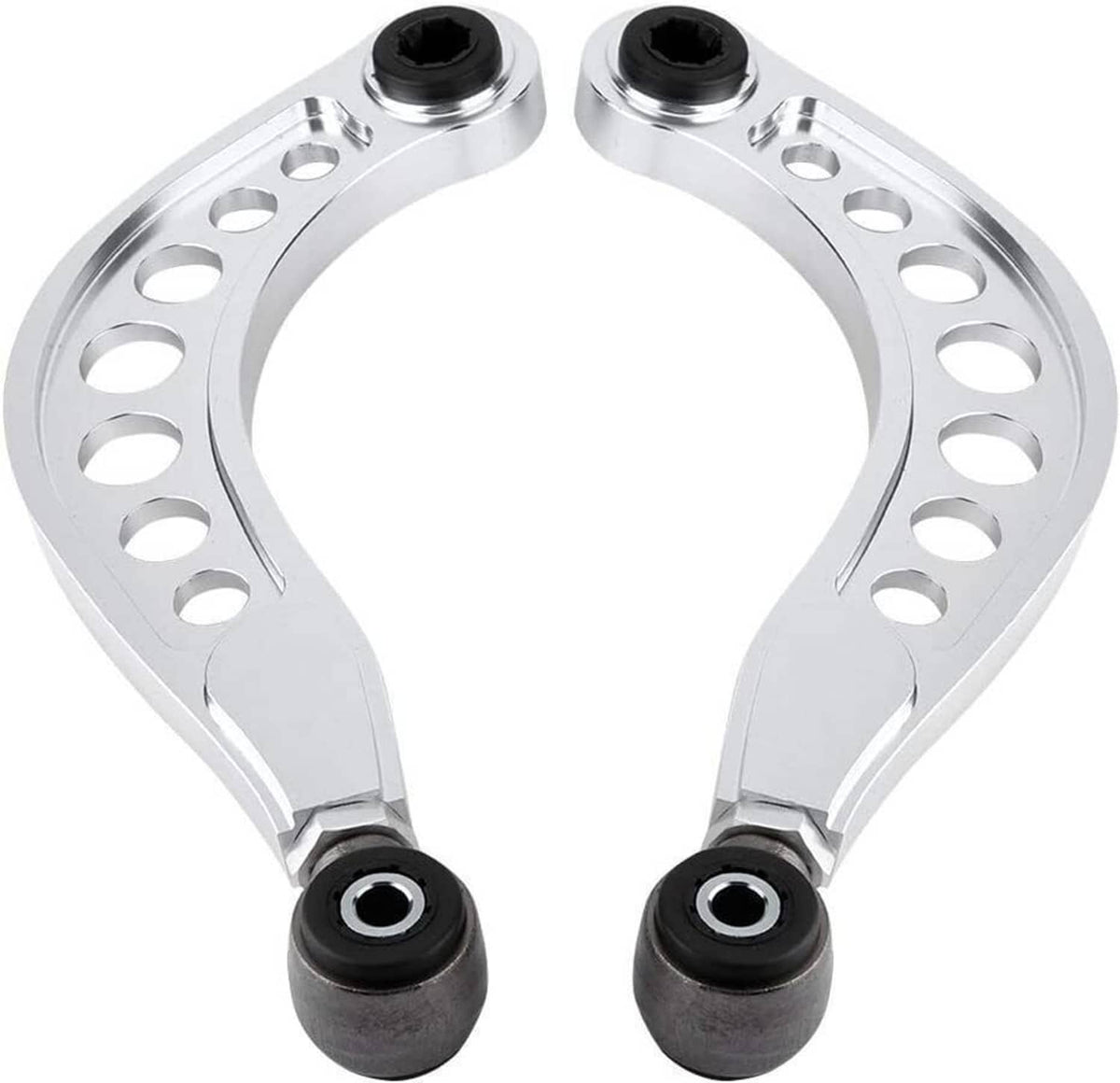 Solidspare 1Set Adjustable Rear Camber Control Arms Kit 2.0L JDM For 2006-2015 Honda Civic