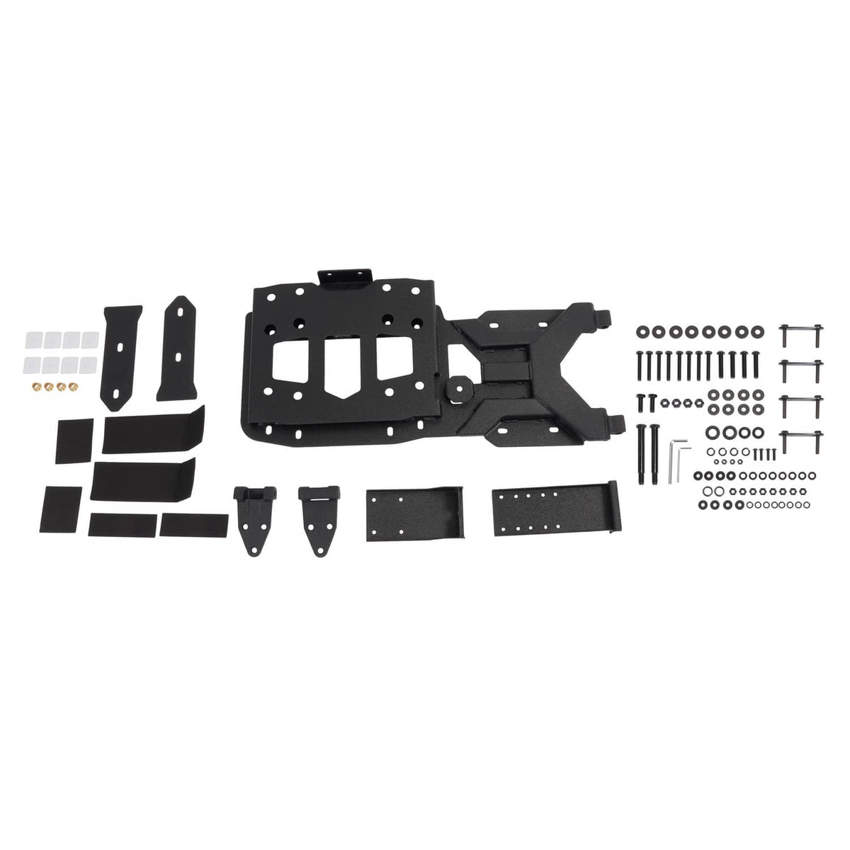 Solid Spare Tailgate Spare Tire Carrier For Jeep Wrangler JL (Not for JK) 18-26 Fit 37" Tire
