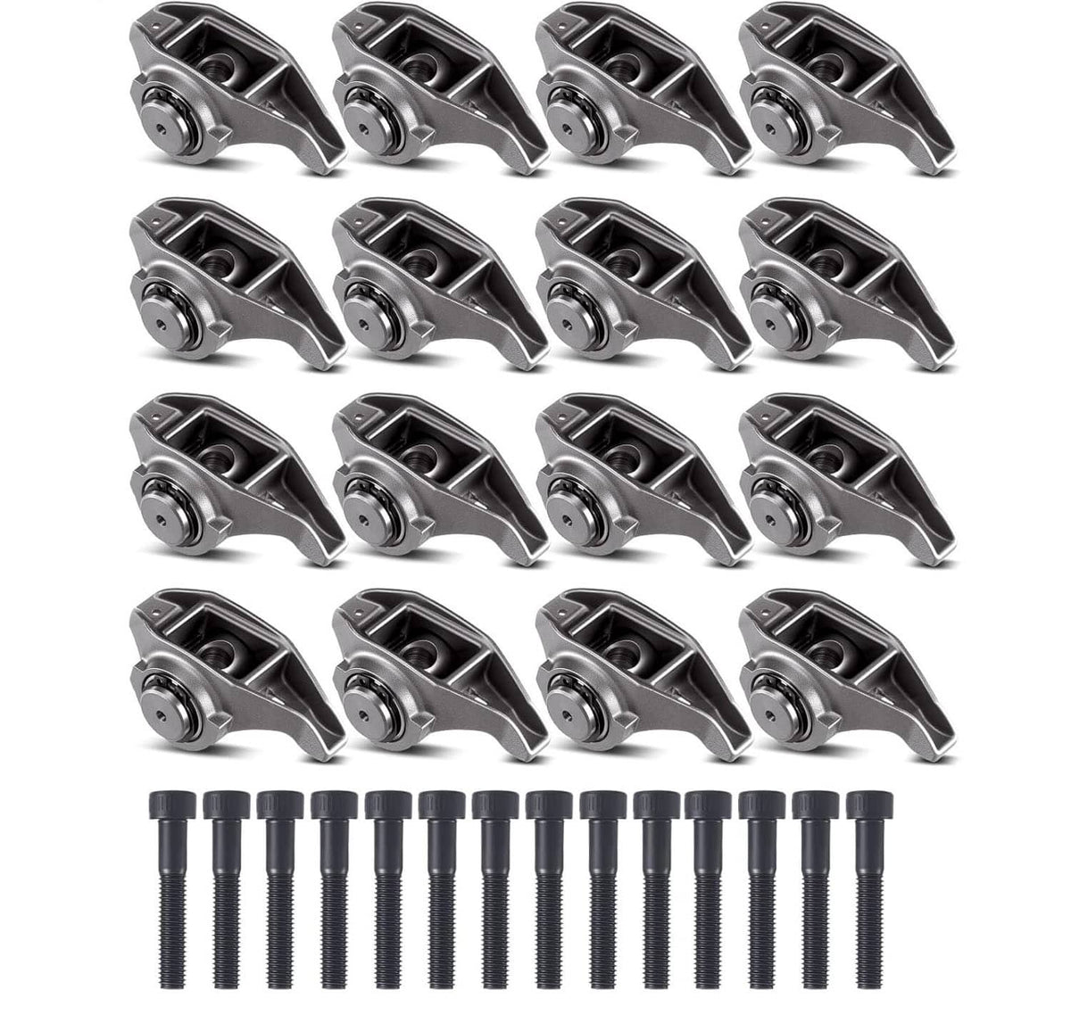 Solidspare Rocker Arms with Upgraded Trunion Kit Installed For 4.8 5.3 5.7 6.0 LS1 LS2 LS6