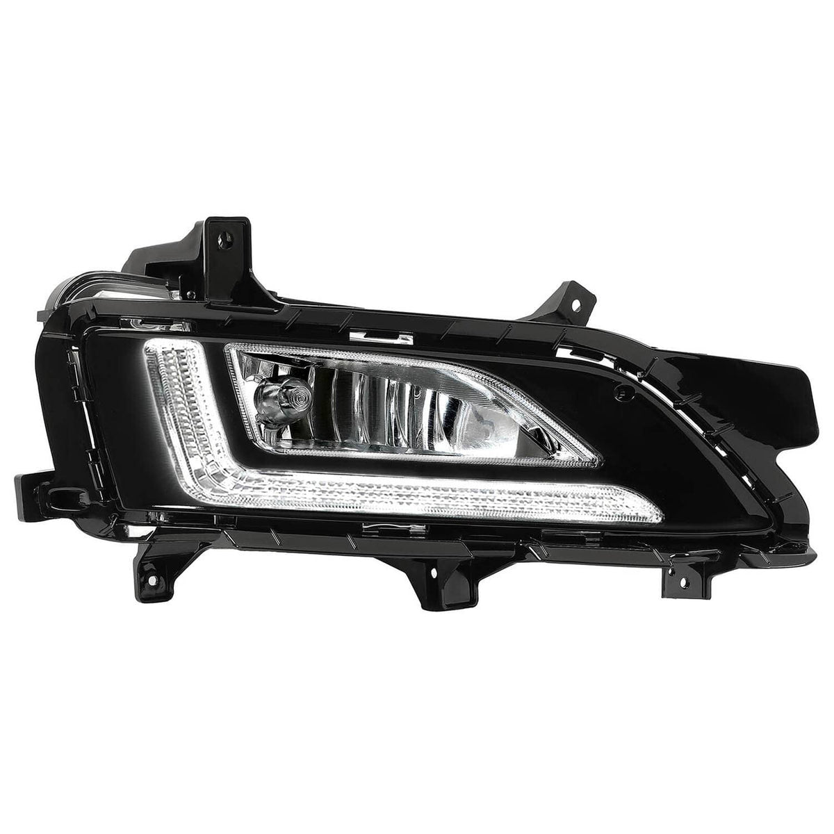 Solid Spare Pair LED&DRL Fog Lights Bumper Lamps LH&RH w/Bulbs For Hyundai Tucson 2019-2021