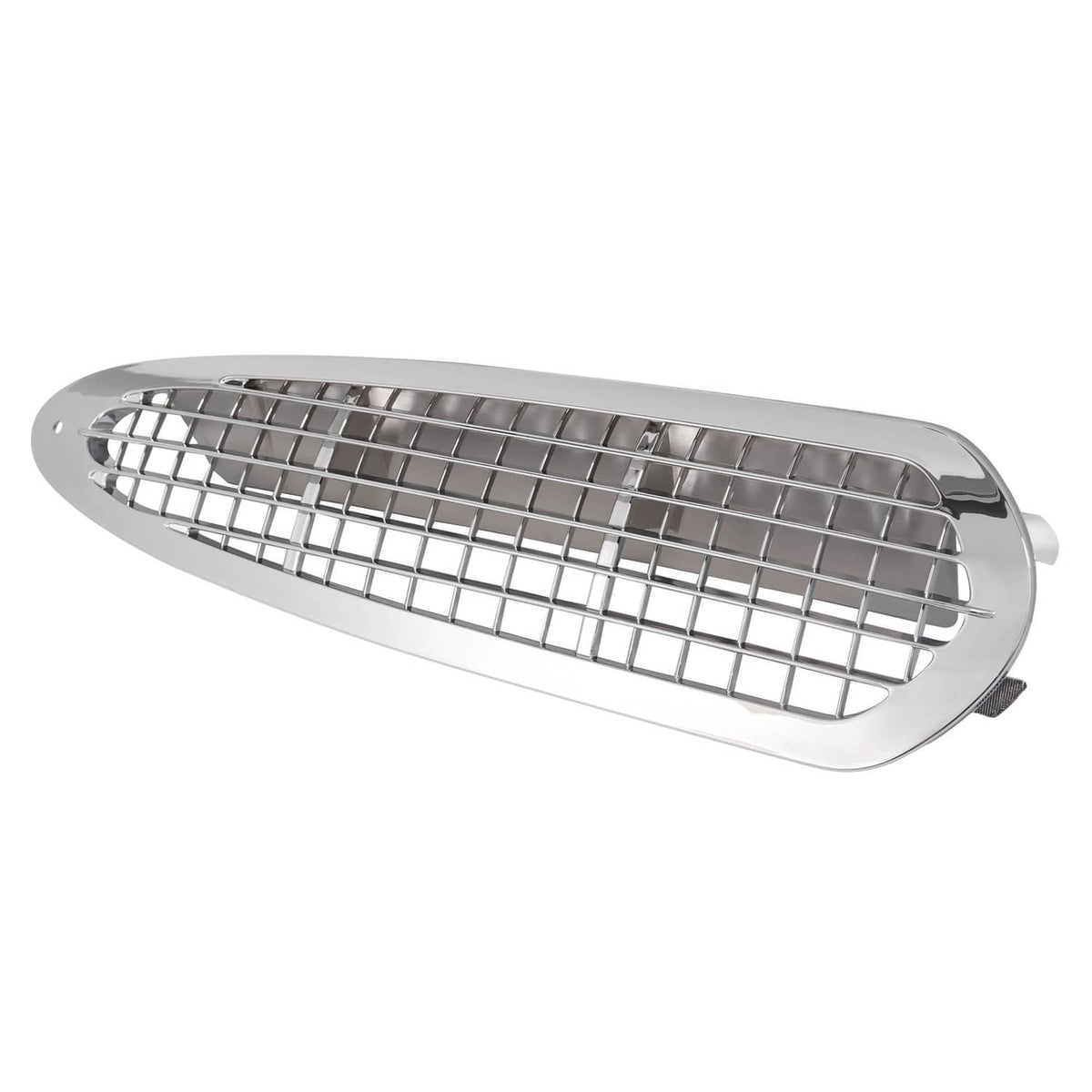 Solid Spare Chrome Hood Side Grille Air Intake Vent Cover ABS For Freightliner M2 2002-2018