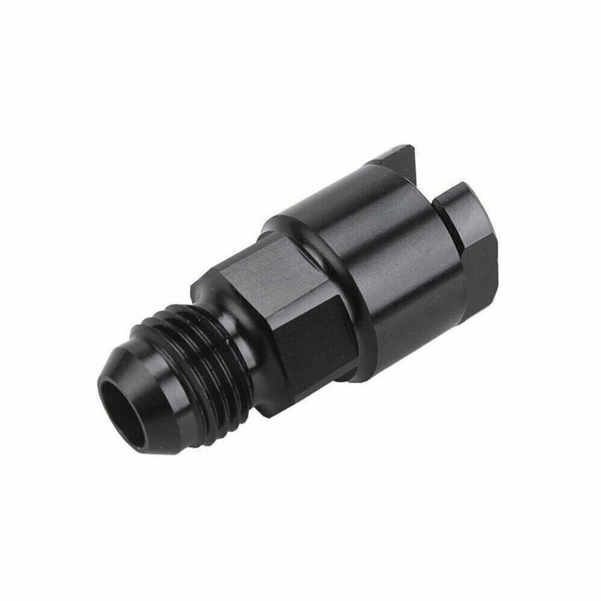 Solidspare 2Pcs 6AN Fuel Adapter Fit For To 3/8 & 5/16 GM Quick Connect W/Thread EFI Female