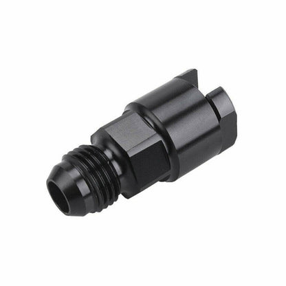 Solidspare 2Pcs 6AN Fuel Adapter Fit For To 3/8 & 5/16 GM Quick Connect W/Thread EFI Female