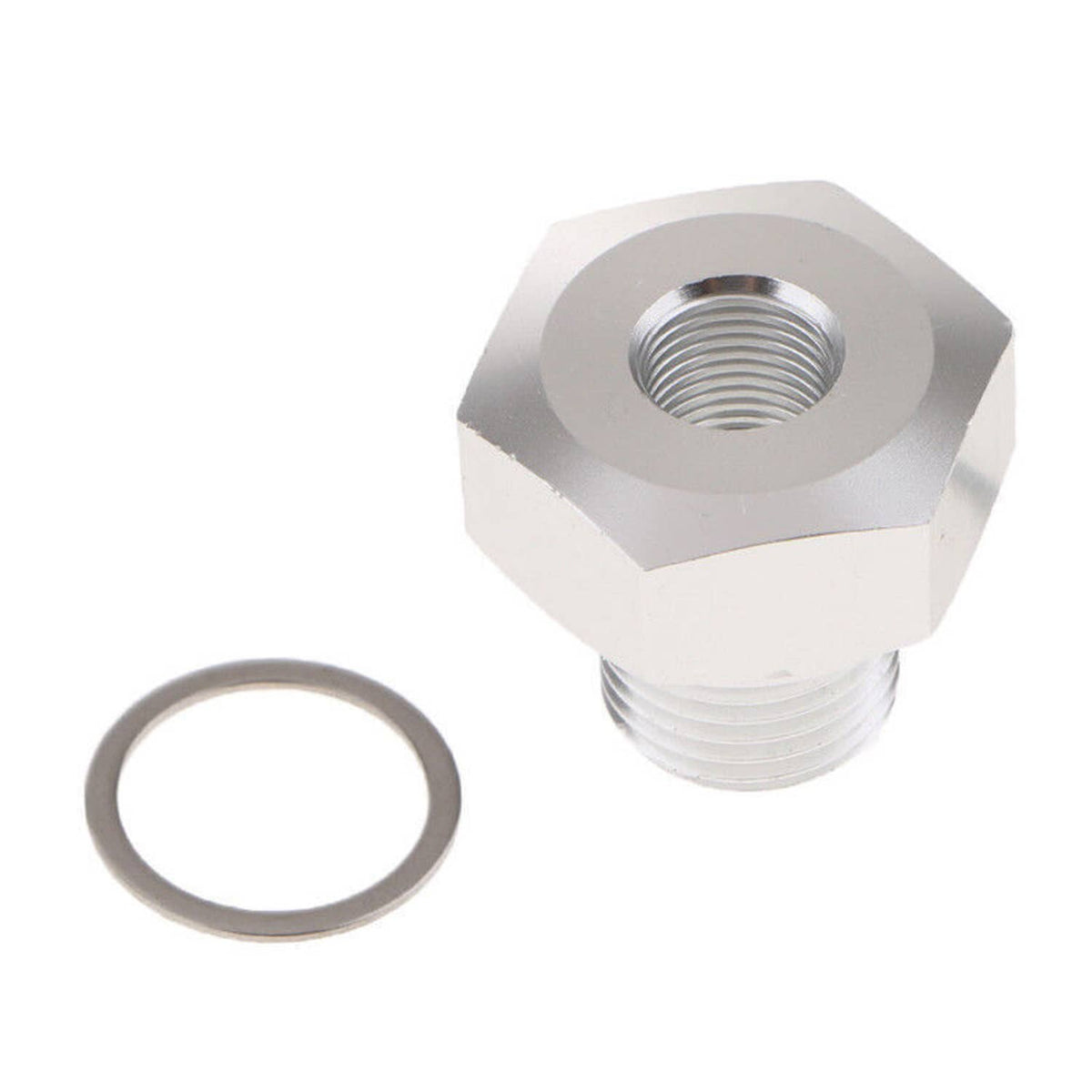 Solidspare Oil Pressure Sensor Adapter Male M16x1.5 to Female 1/8 NPT for GM LS Engine Swap