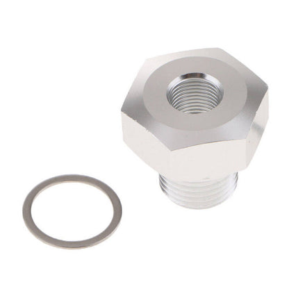 Solidspare Oil Pressure Sensor Adapter Male M16x1.5 to Female 1/8 NPT for GM LS Engine Swap