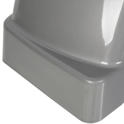 Solidspare For 13" Wheels Tires Skirt Boat Gray Plastic Pair 2 Single Axle Trailer Fenders