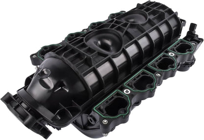 Solidspare New Intake Manifold w/ Gasket for 15-17 Ford F150 5.0L FL3Z-9424-J FL3Z-9424-E