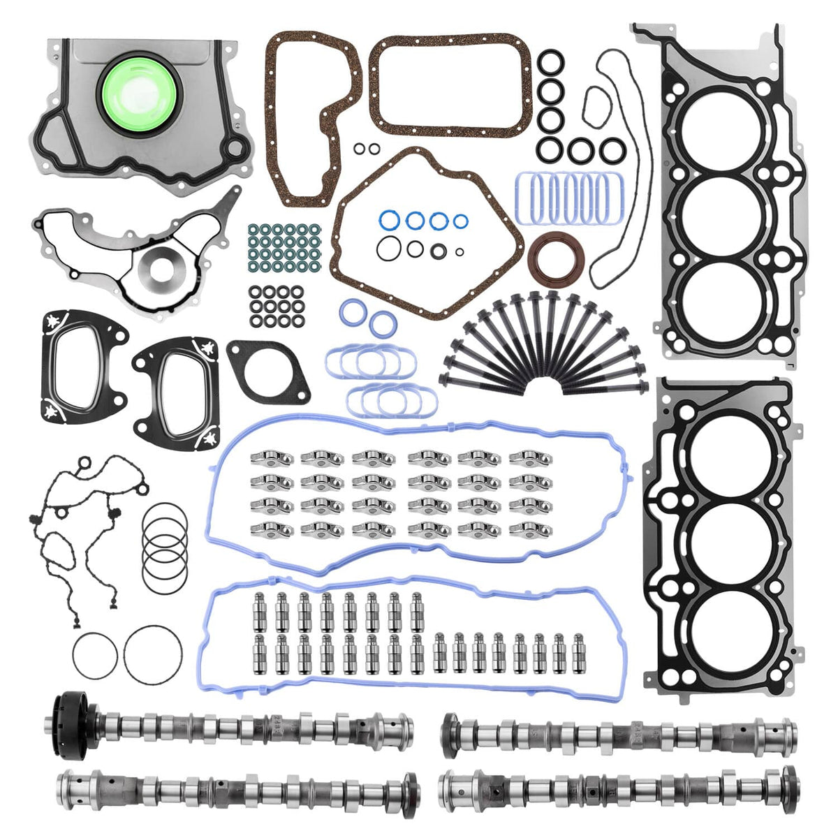 Solidspare For 3.6L V6 Pentastar Dodge Chrysler Ram Jeep Engine Camshafts Rockers Lifters