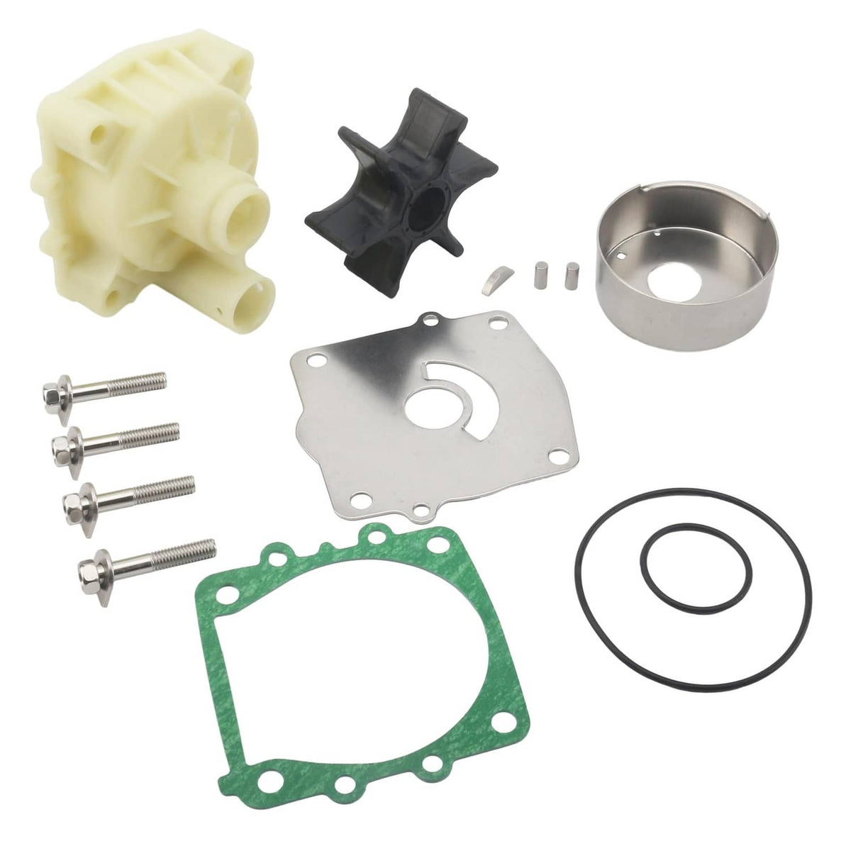 Solid Spare Outboard Impeller Repair Kit 6G5-W0078-01 for Yamaha 2-Stroke 150 175 200 225 HP