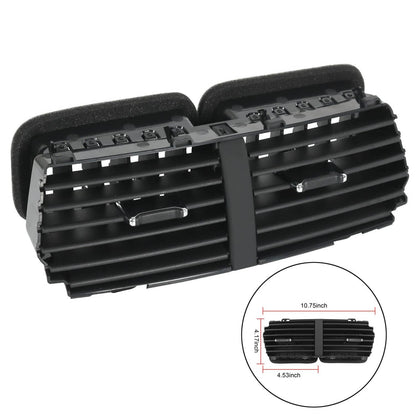 Solidspare Black Dual Center Dash Air Vent FB5Z-19893-AD For 2016-2019 Ford Explorer