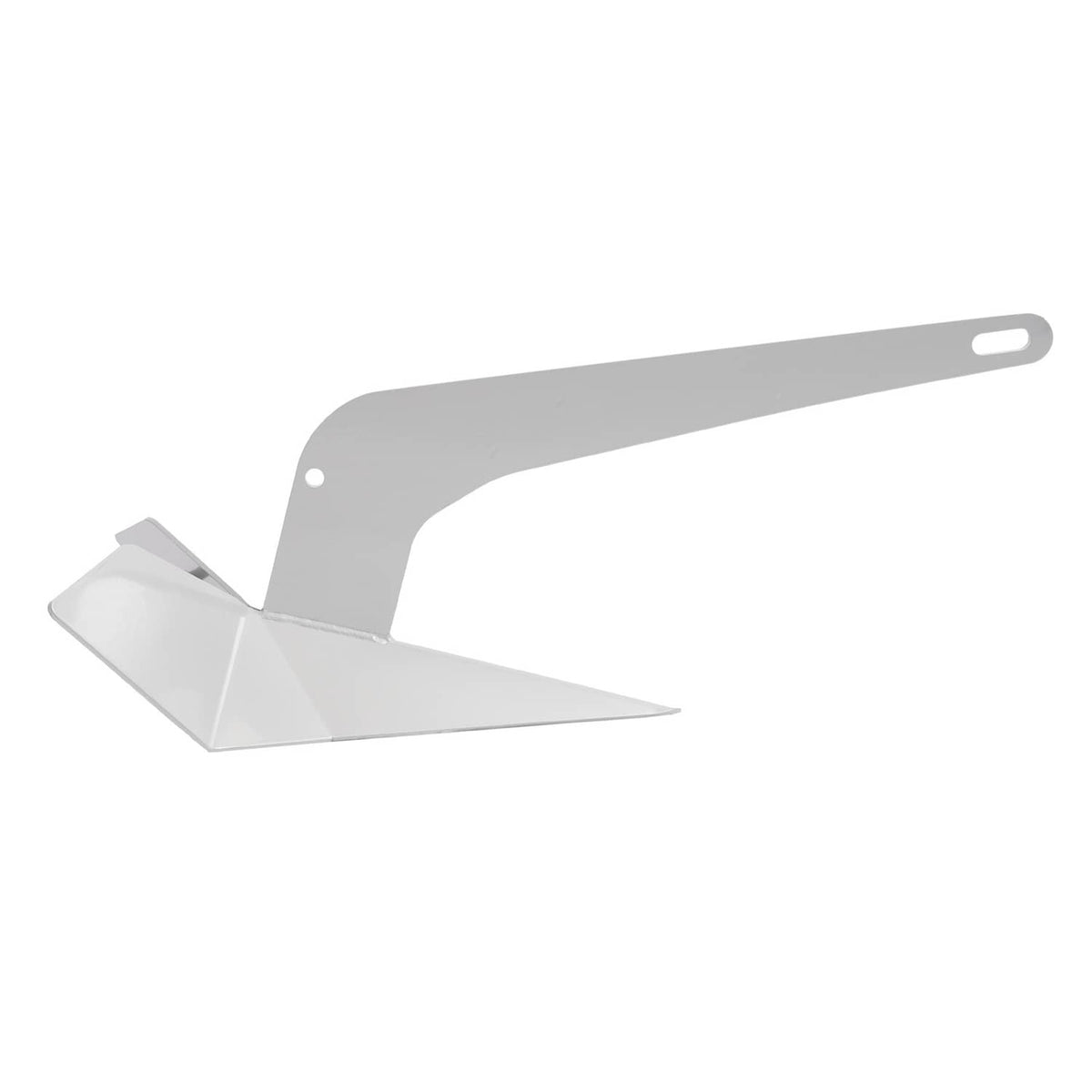 Solidspare Boat Triangular Anchor 35lbs Delta Style Wing Anchor Heavy Duty Steel Anchor