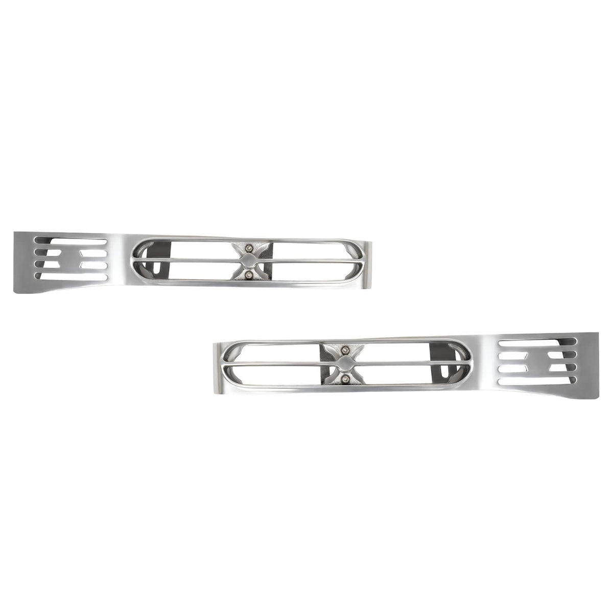 Solid Spare Fits Peterbilt 389 388 Silver Front Fender Light Bracket Double JJ Blinker Bar