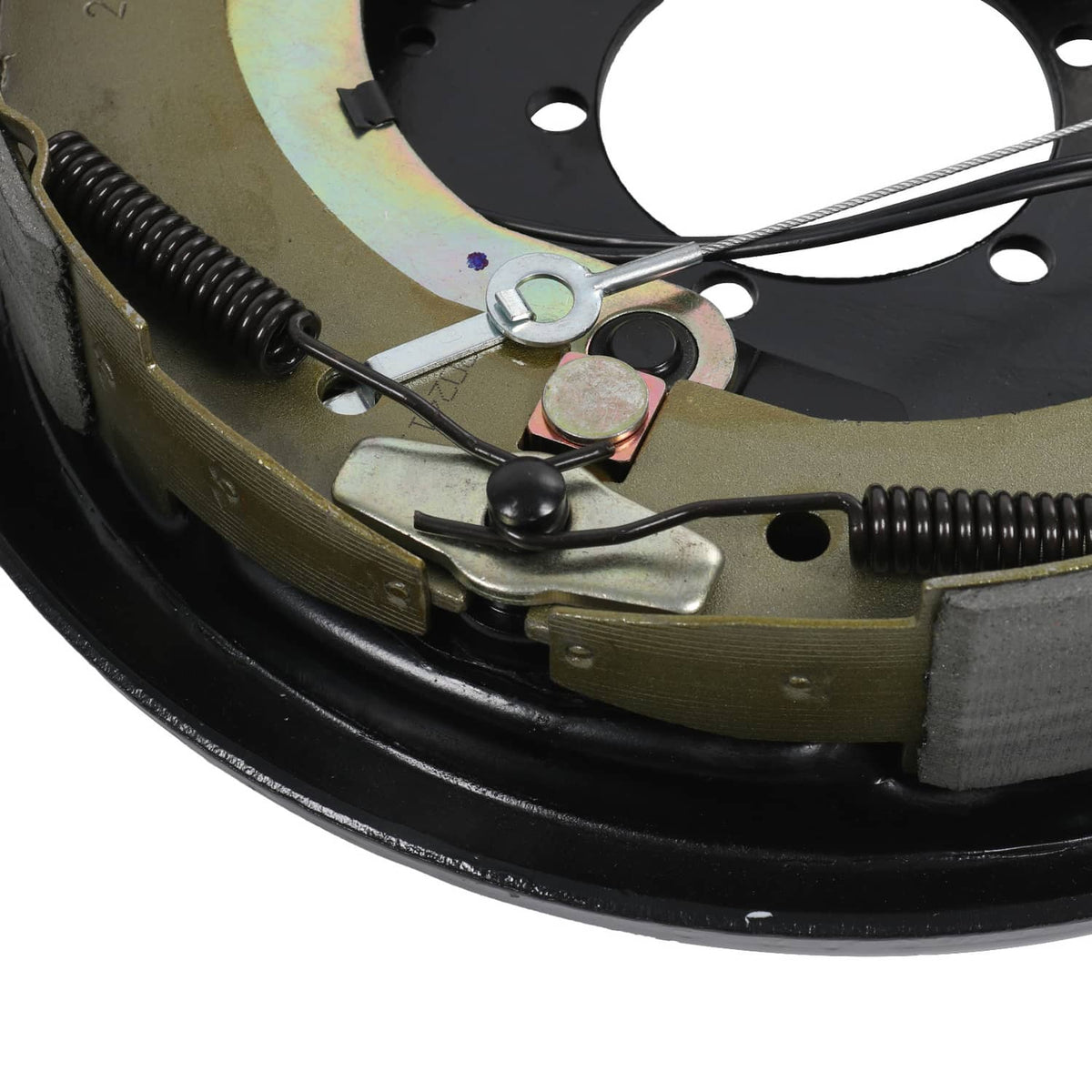 Solidspare Pair Electric Trailer Brake 12" x 2" Self-Adjusting Assembly For 7000 lbs Axle-