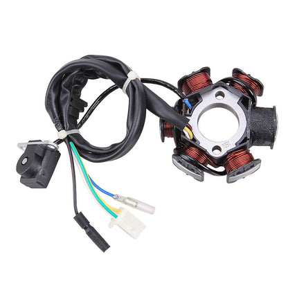 Solidspare Magneto Stator For GY6 110cc 150cc Scooter Moped Chinese 6 Coil For TaoTao SUNL