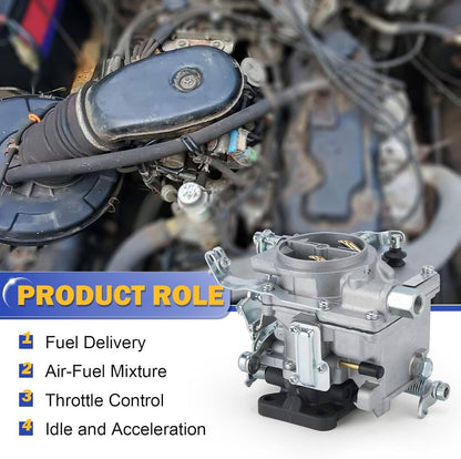 Solidspare 2 Barrel Carburetor Carb For 1986-1988 Suzuki Samurai 1.3L Engine Model Toy-250